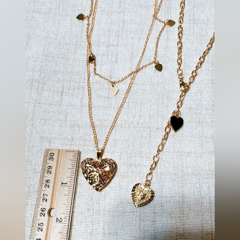 Boho heart necklace N550 - Picture 5 of 5